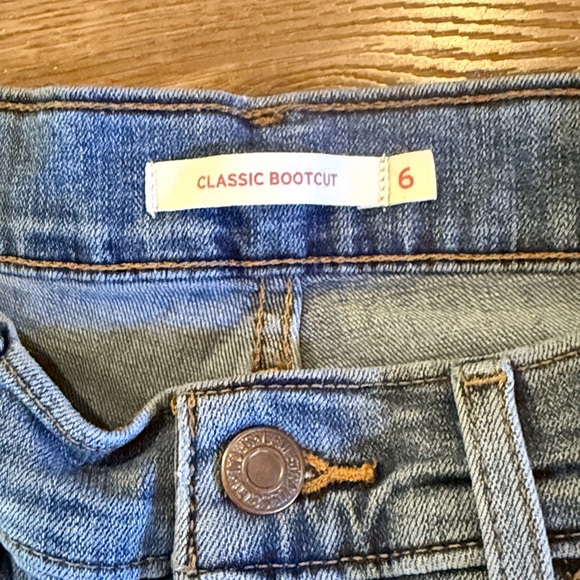 Levi’s Bootcut Jeans Classic Fit Size 6 - Picture 5 of 10